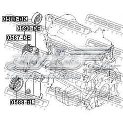 Роликовий модуль натяжителя ремня Febest 0590DE цена, от 17.73 USD