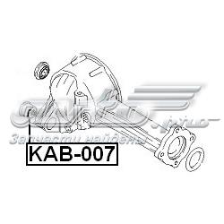 Silentblock, soporte de diferencial, eje delantero, delantero KAB007 FEBEST