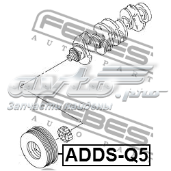 Демпфер колінвалу ADDSQ5 FEBEST