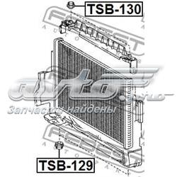 Pantalla plana de goma del Radiador superior TSB130 FEBEST