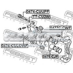 Кронштейн суппорта Febest 0477CCWF цена, от 58.87 USD