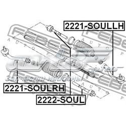 Купить 2221SOULRH Febest Наконечник рулевой тяги, внешний