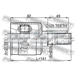 Внутренняя граната Magneti Marelli TIJ0023