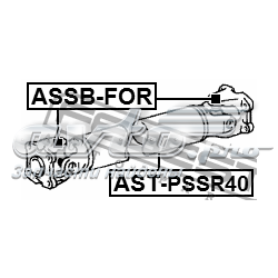 Купить ASTPSSR40 Febest Кардан задний