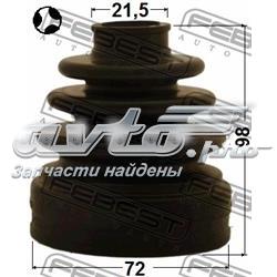 Bota de proteção interna de junta homocinética do semieixo dianteiro Hyundai Accent 4 RB