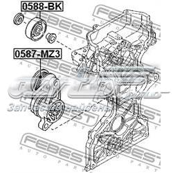 Натяжной ролик Febest 0587MZ3 цена, от 22.63 USD