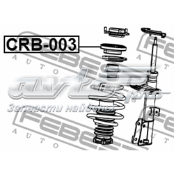 Опорный подшипник амортизатора CRB003 Febest