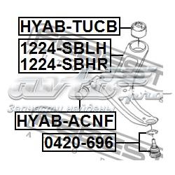 Купить 1224SBRH Febest Нижний правый рычаг передней подвески