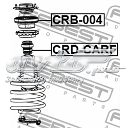 Купить CRB004 Febest Опорный подшипник амортизатора