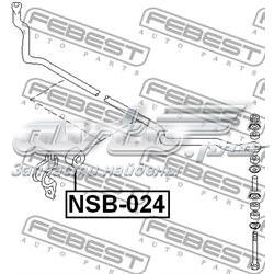 Втулка переднего стабилизатора Febest NSB024 цена, от 4.09 USD