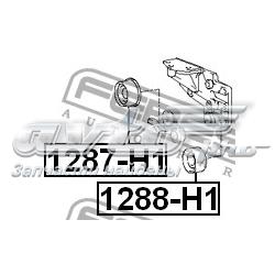 Ролик натяжителя газорозподільного ременя 1287H1 FEBEST