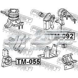 TM055 Febest Подушка передней опоры двигателя