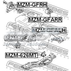 Нижняя опора двигателя Febest MZM626MT цена, от 14.25 USD