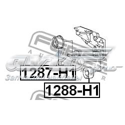 Rolo parasita da correia do mecanismo de distribuição de gás Mitsubishi Lancer 6 CJ, CP