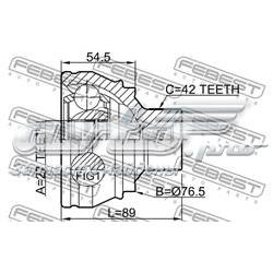 Граната колесная Febest 1710Q5 цена, от 30.22 USD