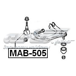 Купить MAB505 Febest Сайлентблок переднего верхнего рычага