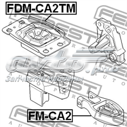 Купить FDMCA2TM Febest Левая подушка двигателя