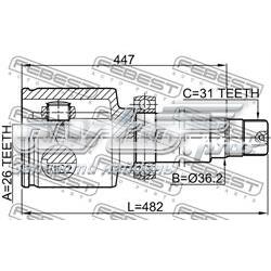 ШРУС внутренний правый 1505652 Ford