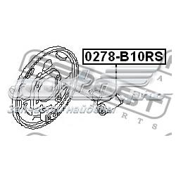 Цилиндр тормозной колесный 0278B10RS Febest