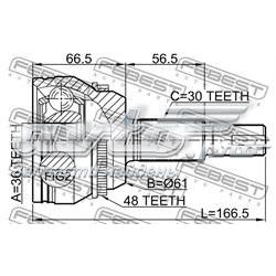 Купить 0110GSX30A48 Febest ШРУС наружный задний