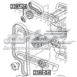 Ролик натяжителя газорозподільного ременя 2387J4 FEBEST