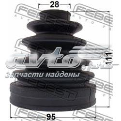 Bota de proteção externa de junta homocinética do semieixo dianteiro Toyota Hilux N