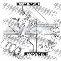0773SN413F Febest Пыльник направляющей суппорта тормозного переднего