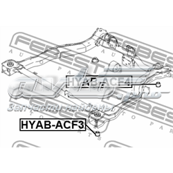 Купить HYABACF4 Febest Сайлентблок переднего подрамника