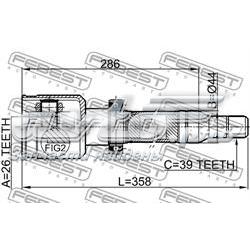 ШРУС внутренний правый 2711S80RH Febest