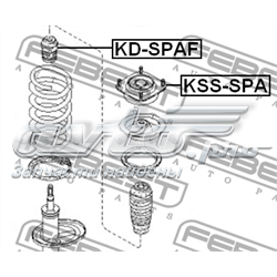 0K2SA34111 Hyundai/Kia Буфер амортизатора переднего
