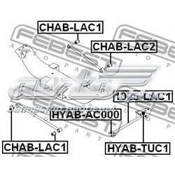 Сайлентблок заднего поперечного рычага наружный CHABLAC2 Febest