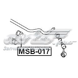 MSB017 Febest Разрезная втулка стабилизатора
