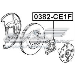 0382CE1F Febest Подшипник ступицы передней