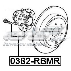 Ступица заднего колеса Febest 0382RBMR