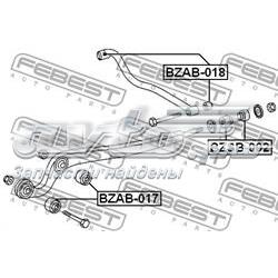 Сайлентблок радиального рычага (передней подвески) Febest BZSB002 цена, от 7.24 USD