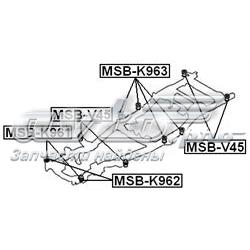 Подушка рамы (крепления кузова) MSBK962 Febest