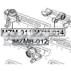 Гидроопора двигателя левая Febest MZMB012 цена, от 20.89 USD