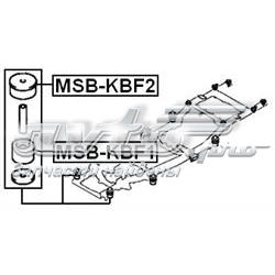 MSBKBF1 Febest Крепление платформы