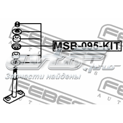 MSB095KIT Febest Втулка переднего стабилизатора