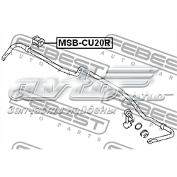 Купить MSBCU20R Febest Втулка заднего стабилизатора