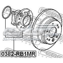 Задняя ступица 0382RB1MR Febest