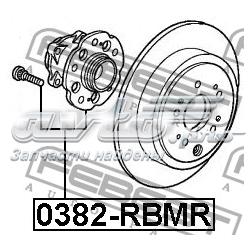 Задняя ступица 0382RBMR Febest