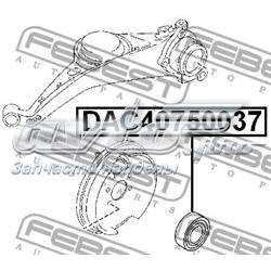 Подшипник задней ступицы DAC40750037 Febest