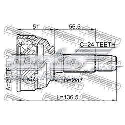 Граната колесная Denckermann C120506 цена, от 26.73 USD