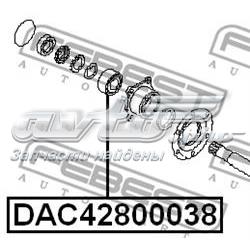 DAC42800038 Febest Подшипник ступицы задней