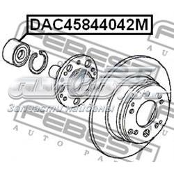 DAC45844042M Febest Подшипник ступицы передней