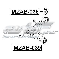 Купить MZAB038 Febest Сайлентблок нижний передней подвески