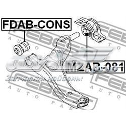 FDABCONS Febest Сайлентблок нижнего переднего рычага