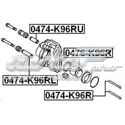 Guia superior de suporte traseiro Toyota Corolla E12