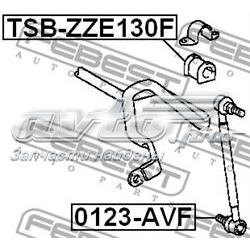 TSBZZE130F Febest Разрезная втулка стабилизатора